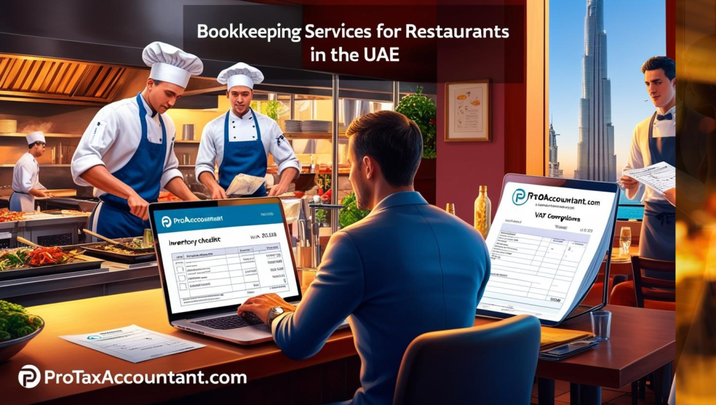 Bookkeeping services for cafe, super market, restuatant in uae