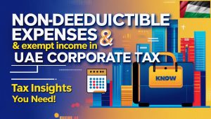 Non-Deductible Expenses and Exempt Income in UAE Corporate Tax